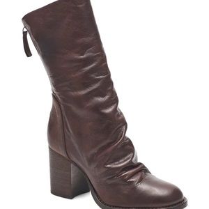 Free People Elle Boots, size 41, chocolate brown